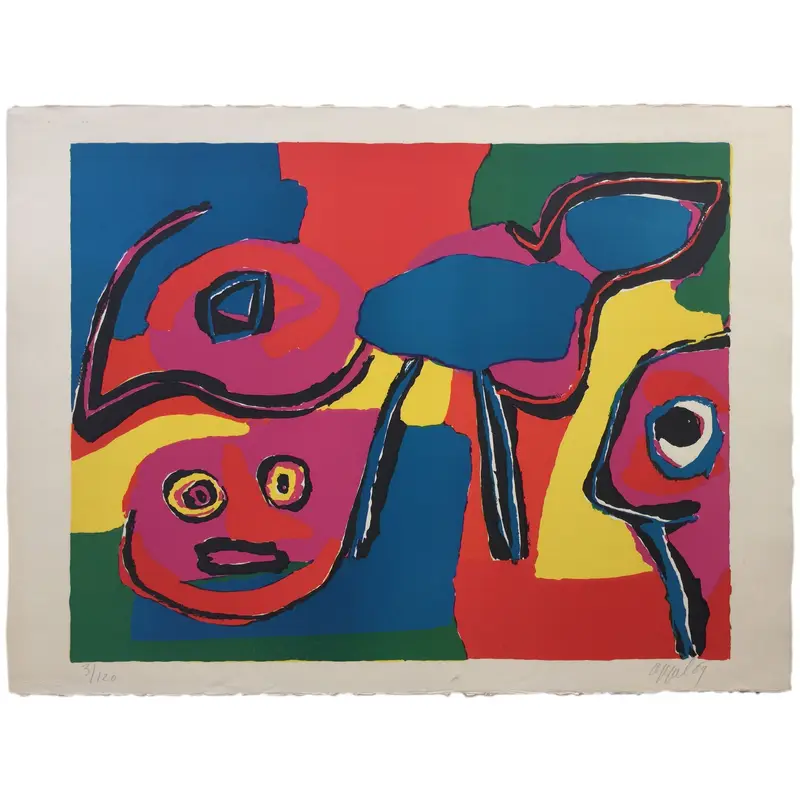 Karel Appel – Untitled, 3/120