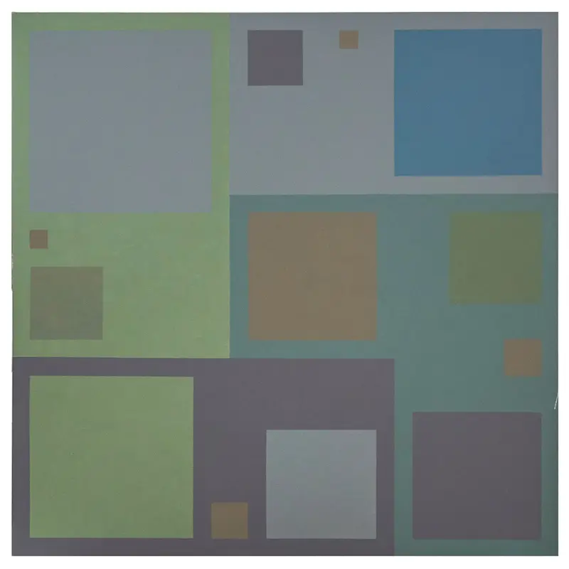 Paul Brand – Magic squares - Green