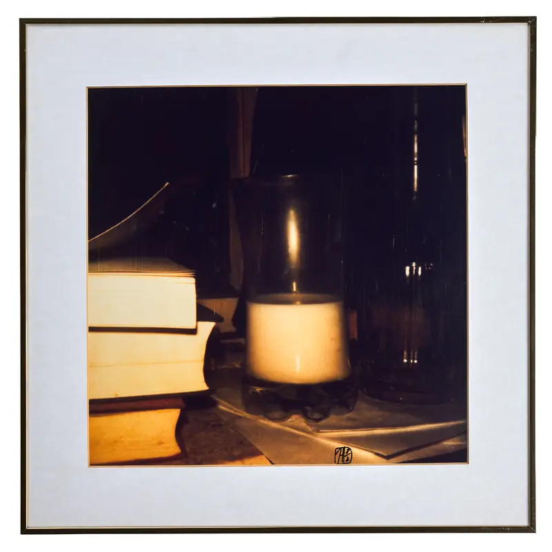 Horst Janssen – Stilleben (candle)